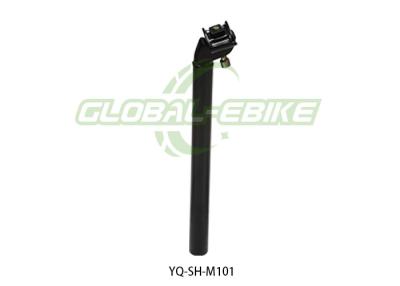 China YQ-SH-M101 Columna de asiento para bicicleta negra de varios diámetros con acabado BED / LS / SBED en venta