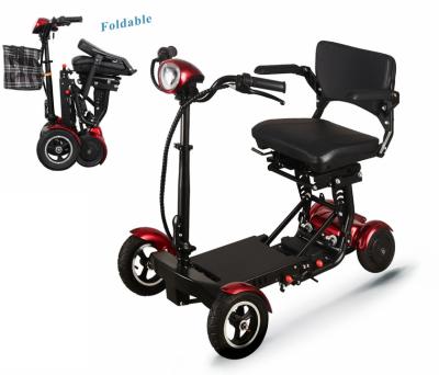 China 36V 15Ah Lithium Battery Foldable 12 KM/H Speed Dual-Rear Disc Brake E-Scooter for sale