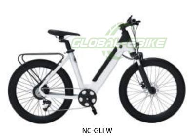 中国 45km/H White 36V Battery 26 Inch Carbon Fiber Frame Road E-Bike 販売のため