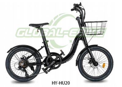 China Black 20*2.125 Wheel Size 36V 250W Motor Urban Casual Electric Bike for sale