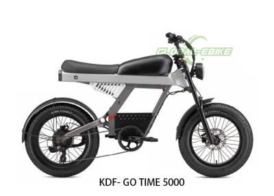 China RetroRider 20-Inch Electric Motorcycle With 750W Motor And Hydraulic Disc Brakes for sale