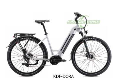 China Dora 700C Urban Electric Bike With 250W Mid Motor And 8-Speed Gearing For City Adventures for sale