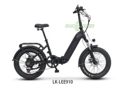 China City Ebike 500W Achterhoek Motor 48V Lithium-Ion Battery En 7-Snelheid Gear System Full Zwart Te koop