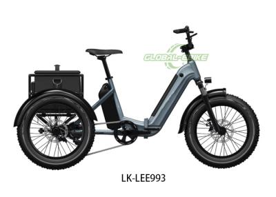 China Electric Cargo Bike Smooth Shifting with Shimano Tourney 7-Speed Gear System for sale