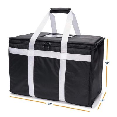 China Factory New Large Cooler Bag Insulated Folding Cooler Bag Storage Food Delivery Bag for sale