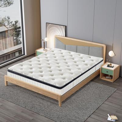 China OEM/ODM High Quality Hypoallergenic Mattress Latex Foam Box Spring Double King Queen Size Mattress for sale