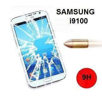 China Samsung galaxy s2 i9100 shatterproof glass film clear screen protector for sale