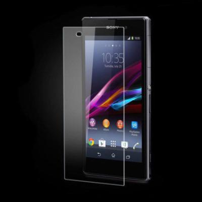 China high definition 9H sony xperia z1 Screen Protector 0.4mm protective glass film for sale