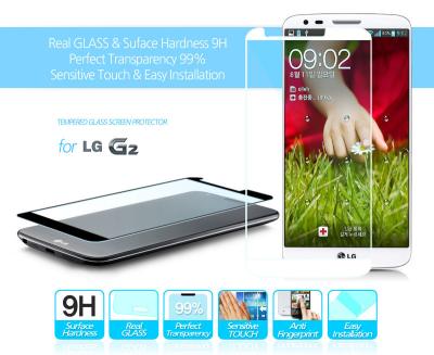 China Transparent LG G2 / G3 glass privacy film Asahi glass Screen Protector for sale