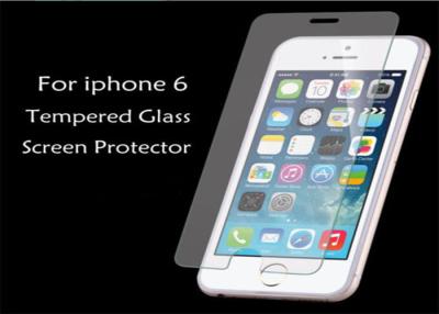 China 97%-99% Transperancy 9H moderou o filme de vidro dos protetores da tela para OEM Packging de Iphone 6 à venda