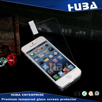 China 0.33mm Slim iPhone 5 Tempered Glass Protector touch screen protector film for sale