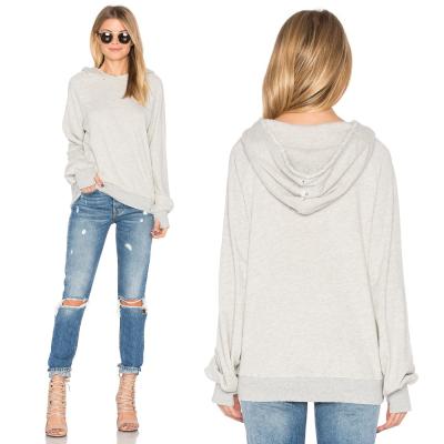 China Washing Anti-Pilling Casual Loose Women's Wear Anti-Pilling Women's Hoodies for sale