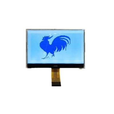 China 2022 hot selling monochromatic lcd display panel+ABS lattice 128*64 lcd module low power instrument lcd display for sale