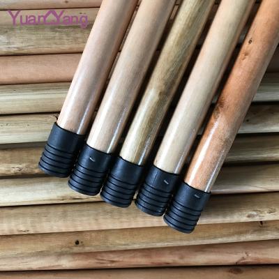 China Sustainable Common Household Use Round Wooden Stick And Varnish Wooden Broom Handle for sale