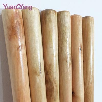 China 150cm Length Wooden Broom Handle Broomstick Handle Floor Broomstick Viable Wooden Broom Polish Handle for sale