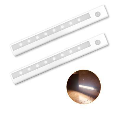 China Modern Portable Tube Shaped Magnetic Stick On Anywhere Motion Sensor Cabinet AAA Battery Light for sale