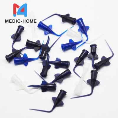 China Blue dental syringe disposable Irrigation Needle Clinic 0.25mm 0.35mm 0.28mm Te koop