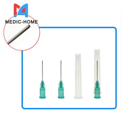 Chine Endodontic Irrigation Needles Adult Dental Flat Head Flexible Two Years Guarantee Period à vendre