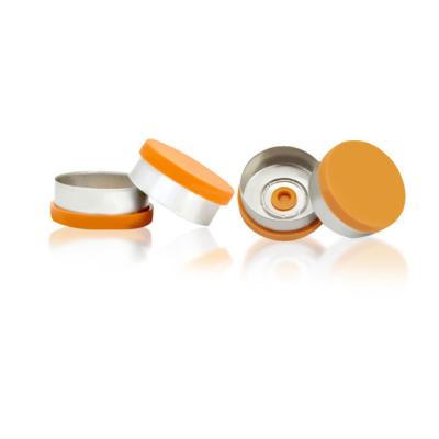 China Customized Packaging 20mm Aluminum Plastic Flip Off Seal For Pharmaceutical Bottles for sale