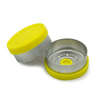 China Custom Color And Logo Aluminium Bottle Caps For Injection Vials Professional Medical for sale