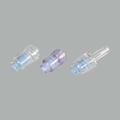 China Silica Gel Infusion Set Accessories with H Type Needle Free Connector and Needleless Valve à venda