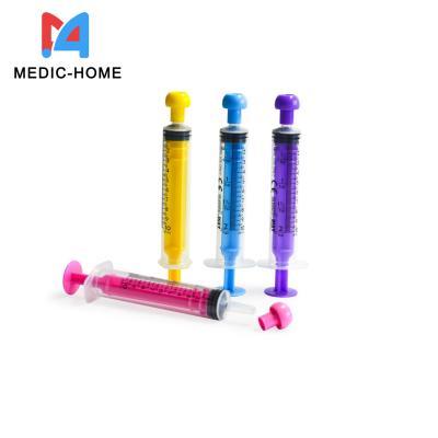 China Feeding Syringe Disposable 3ml Oral Syringe with Single PE Package OEM Logo Printing Te koop