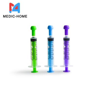 Китай Disposable 5ml Feeding Syringe with Cap Customization Option продается