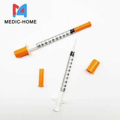 Κίνα Medical Sterile Disposable Insulin Syringe 0.3ml 0.5ml 1ml Fixed Needle ISO13485 προς πώληση