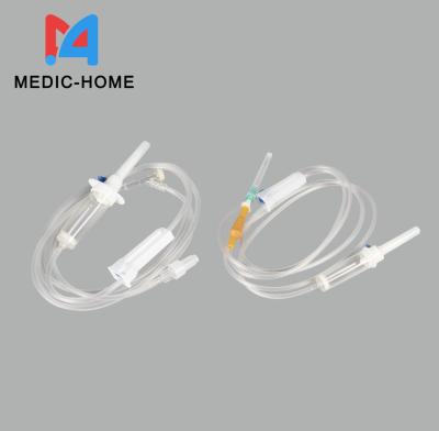 China Sterilization Disposable Luer Slip Luer Lock Infusion Set with 21g Needle Single Packaged Te koop