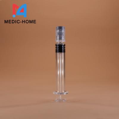 Cina OEM Logo Printing 2.25ml Prefilled Syringe with Glass Material Plunger and Barrel in vendita