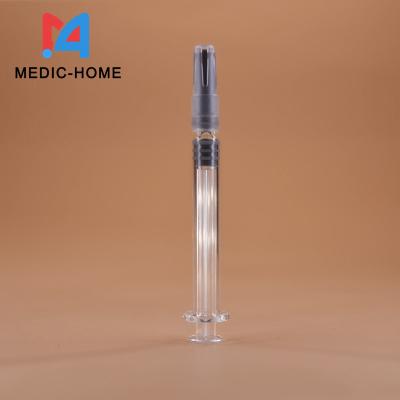 China Plastic Luer Lock Disposable Prefilled Syringe 10ml for Adult Medical Applications zu verkaufen