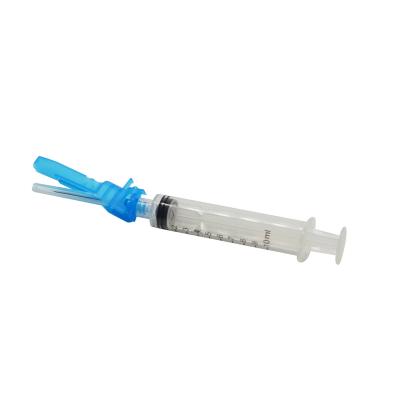 중국 14g hypodermic needle with safety device Tuberculin Syringes Adapter Needle Safety Disposable 판매용