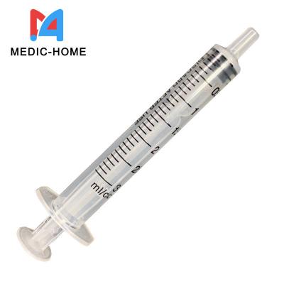 China CE ISO Approved 3ml Plastic Disposable Needleless Sterile Syringe for Adult and Children à venda