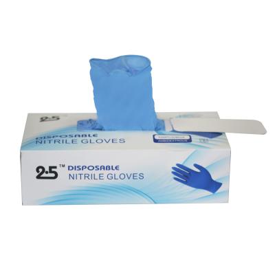 China Medical Supply Customizable Soft Latex/Nitrile Examination Glove for Customized Request zu verkaufen