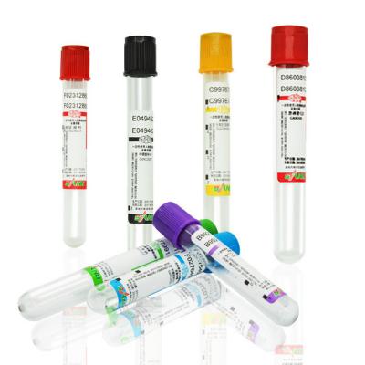 중국 13*100mm Medical Vacuum Blood Collection Tube Pet/Glass Tube for Children/Adult Group 판매용