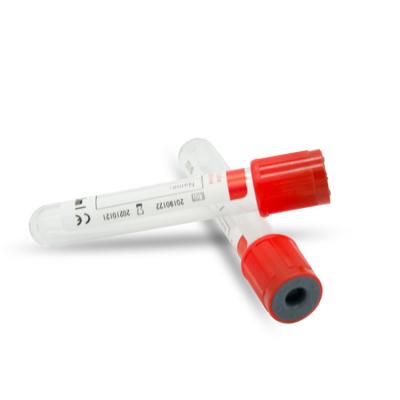 중국 Group Adult Medical Disposable Blood Collection Vacuum Plain Tube with Red Cap 2-10ml 판매용