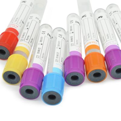 중국 Disposable Safety Vacuum Blood Collection Tube with CE Approval Glass/Pet Material 판매용