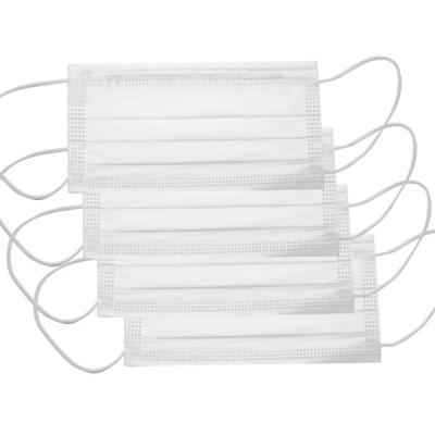 China 3 Ply Non Woven Safety Elastische Wegwerp Oordloop Gezichtsmasker 17,5*9,5cm Vraag Voorbeeld Te koop