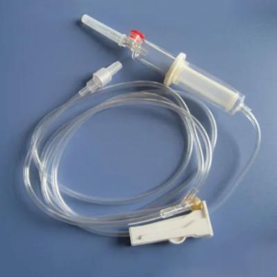 China Sterile disposable iv infusion set Precision Flow Control Medical CE Approval for sale