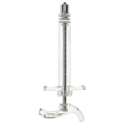 China 5ml Reusable Plastic-Steel Veterinary Syringe with Accurate Scale for Animal Vaccination for sale