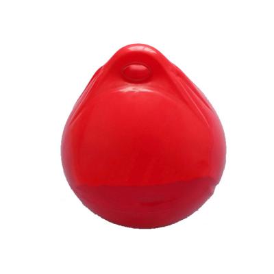 China Marinas Factory Custom PVC Round Ball Anchor Float A Red Series Marker Inflatable Fenders For Boat for sale