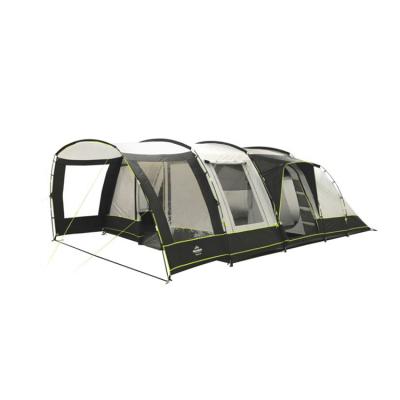 China Factory High Quality Polyester Adjustable Waterproof 6 Person Family Outdoor Camping Tent Straight Tying Type for sale