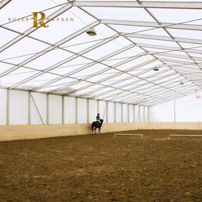 China Wholesale Animal Outdoor Sun Emergency Storage Or Warehouse Industrial Temporary Horse Shelter Tent With Window for sale