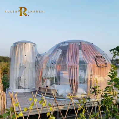 China Customized Design Factory Price Luxury Glamping Hotel and Transparent Dome Resort and Bathroom Tent Insulation Tent for sale