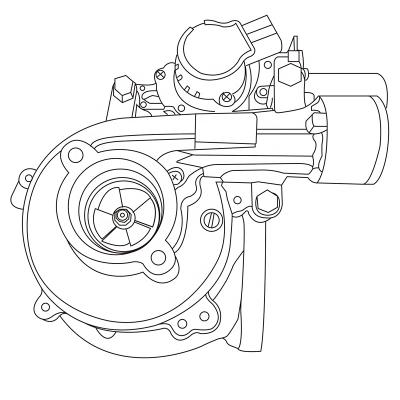 China K18 Turbocharger 422938 422856 422935 TA4513 Turbo 466818 0003 Turbo Turbine For Volvo Truck F10 TD101F for sale