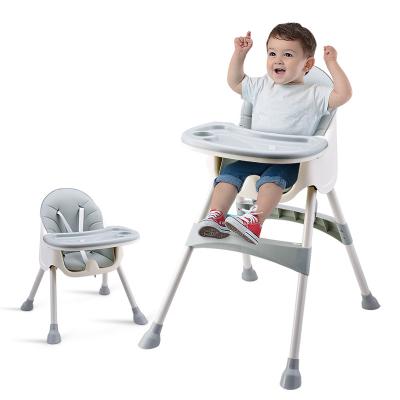 China Wholesale Modern Cheap Price Multifunctional Baby Feeding Umpire Chair With Detachable Double Tray Easy Folding for sale