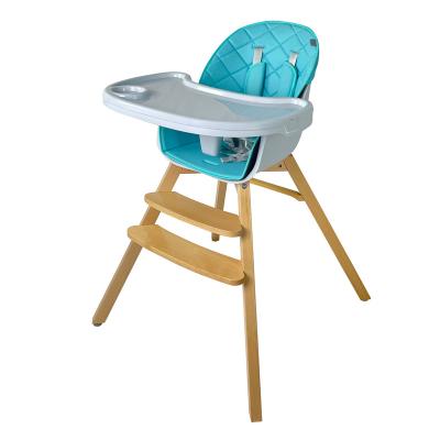 China New Product Baby Wooden Umpire Chair Baby Booster Portable Solid Wood Chair for sale