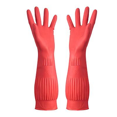 China Dish Washing Latex Black Disposable Tableware Kitchen Silicone Disposable Household Cleaning Rubber Gloves for sale