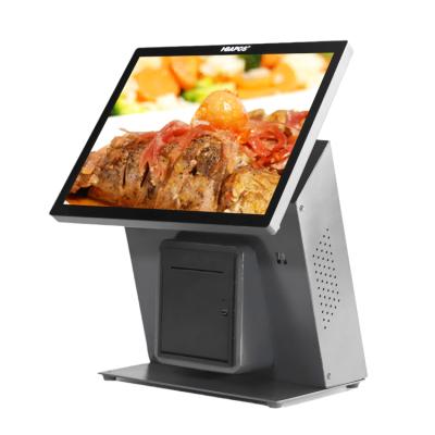 China Hot Selling 15inch pos systems all in one pos system all in one pos machine with printer cash machines zu verkaufen