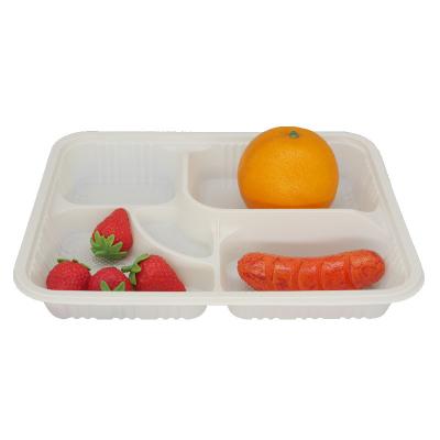 China LLH12 biodegradable superhc eco friendly disposable stored take out biodegradable lunch box without lid for sale